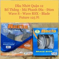 Bố Thắng Honda Future Fi Wave RSX Wave S 110 Đĩa Đùm Recto - Made in Thailand