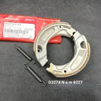 Bố thắng, má phanh đùm trước sau DREAM, WAVE, FUTURE... zin Honda