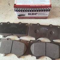 Bố thắng (má phanh) trước TOYOTA FORTUNER 2006-2022 Hàng KBF Made in Korea