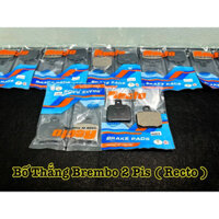 Bố Thắng RECTO 2 PISTON Dành Cho Heo Brembo / Frando / ADELIN / RCB R55 / NISSIN CNC Gắn Như Zin >>>>