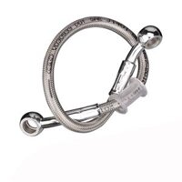 bố thắng sh Xe máy thể thao xe điện sửa đổi xe điện cao -streat Thép phanh cổ họng phanh ống dầu ống phanh ống thép bố thắng sau bơm abs kia morning