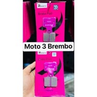Bố Thắng xe máy,-Bố Heo Dầu Brcmbe Moto3 2piston- dùng thay thế bố thắng bị hư hỏng, bị mòn, lắp đặt như zin