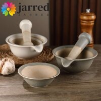Bộ thanh bát mài JARRED, Bát đựng gạo gốm đa chức năng, Hướng dẫn sử dụng thực tế Bột tỏi bền bỉ Gia vị gây hại