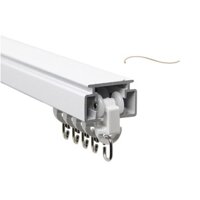 Bộ Thanh ray treo rèm cao cao cấp màu trắng đủ kích cỡ(size yêu cầu ib)