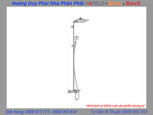 Bộ thanh sen có bộ trộn bồn tắm điều nhiệt Hafele Crometta E 589.54.515