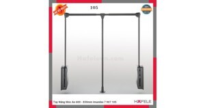 Bộ thanh treo tủ áo Imundex 7 907 105