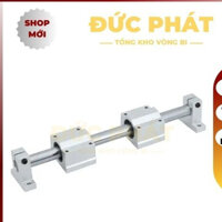 Bộ Thanh Trục Trượt Tròn Phi 20mm (1 thanh SCS20 + 2 bi trượt SCS20UU + 2 gối đỡ SK20)