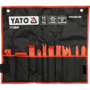 Bộ tháo lắp nội thất ôtô 11 món Yato YT-0844