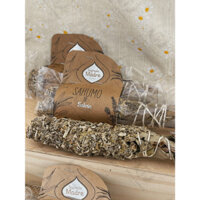 Bó Thảo Mộc Chiêu Tài SALVIA Xô Thơm Thanh Tẩy, Tẩy Uế, Thanh Lọc Không Gian, May Mắn, Thịnh Vượng, Tarot, Phong Thủy