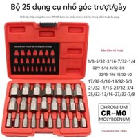 Bộ tháo ốc gãy 25 PCS Nội địa TQ