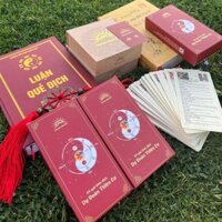 Bộ Thẻ 64 Quẻ Kinh Dịch -Tặng kèm sổ tay hướng dẫn ( Biên soạn cực kì chi tiết 15 vấn đề trong cuộc sống )