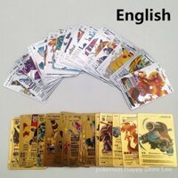 Bộ Thẻ Bài pokemon gx vmax v gx 55 Phiên Bản Tiếng Anh