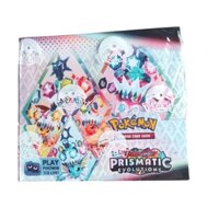 Bộ thẻ Bài Pokemon Hộp 360 Thẻ Prismatic Evolutions Cao Cấp Siêu Đẹp Nhiều Loại