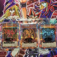 Bộ thẻ bài Yugioh chính hãng: Tam thần Obelisk - Slifer - Ra (nguyên seal) | PGB1 Prismatic Secret Rare