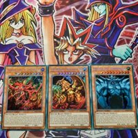 Bộ thẻ bài Yugioh: Tam thần Obelisk - Slifer - Ra | SBCB Secret Rare