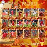 Bộ thẻ cầu thủ bóng đá SKY Đội Tuyển Quốc Gia Việt Nam | ASEAN Cup 2024 | Quang Hải Filip Xuân Son Ngọc Tân Hoàng Đức
