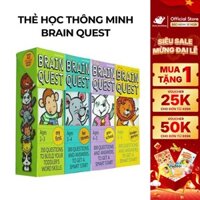Bộ thẻ học thông minh Brain Quest cho bé từ 2-6 tuổi