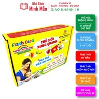 Bộ Thẻ Học Thông Minh Flashcard Thế Giới Xung Quanh Việt Hà Khổ A5 - Song Ngữ Anh Việt