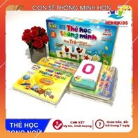 Bộ thẻ học thông minh, Flashcard 12 chủ đề song ngữ Anh Việt phiên bản mới tặng kèm chữ cái và số - SHOP CU BIN