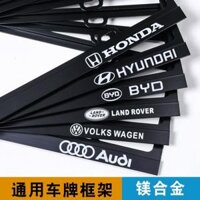bộ thẻ hộp giữ chăm sóc áp dụng đối với Mercedes-Benz Volkswagen Audi Civic chung SGX cai tấm giấy phép khung tấm giấy phép xe giá Phụ kiện xe ô tô