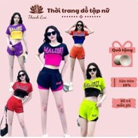 Bộ thể thao 3 chị tiết tập gym, erobic, shuffer dace, zumba, chạy phong cách trẻ trung