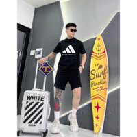 Bộ Thể Thao Adidas Hàng Cao Cấp , Bộ Adidas Cộc Tay Nam Hàng Đẹp Chất Cotton Siêu Mát.