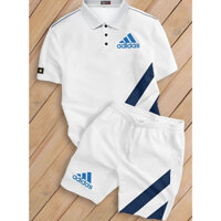 Bộ thể thao Adidas Nam -  Chất Cotton Siêu Thoáng khí - Thoáng mát Xu hướng hè 2024
