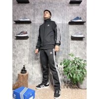Bộ Thể Thao adidas.s NAM NỮ Vải POLY cao cấp không bai không xù Thêu Logo, Bộ Quần áo adidas Nam Nữ Thu Đông