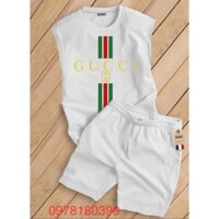 Bộ thể thao áo ba lỗ nam sát nách thể thao cuci tập gym hot hit 2024