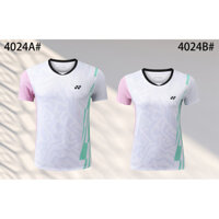 Bộ thể thao cầu lông Tennis có sẵn Huấn luyện thi đấu Áo bóng bàn ngắn tay 4024