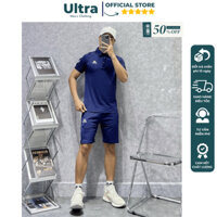 Bộ thể thao nam Adidas cao cấp mùa hè chất mát chuẩn phom xịn đẹp Ultra UH5-277 Set thể thao nam cộc tay hè 2025