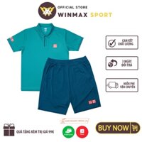 Bộ Thể Thao Nam Chất Liệu Polyester Set Uniqlo Tennis ROGER FEDERER , Thời Trang Thể Thao WinMax
