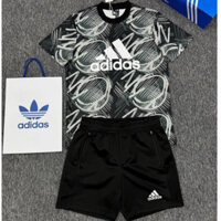 Bộ thể thao nam, đồ bộ nam Adidas cao cấp chất liệu poly xịn mịn form dáng trẻ trung
