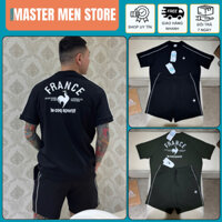 Bộ Thể Thao Nam Lecoq Sportif  Đồ Bộ Nam Cao Cấp Chất Cotton Form Dáng Cực Chuẩn Thoáng Mát