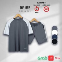 Bộ thể thao nam THE 1992 Đồ bộ nam cao cấp phối màu đẹp