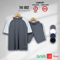 Bộ thể thao nam THE 1992 Đồ bộ nam cao cấp phối màu đẹp