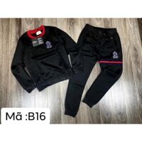 Bộ Thể Thao Nam Thu Đông, Bộ Nỉ Trơn Bóng Hàng Xuất Xịn -- Bảo hành hình in 6 tháng ae yên tâm đặt hàng