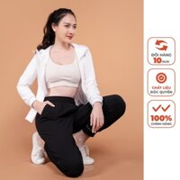 Bộ Thể Thao Nữ ARINA Áo Gió 2 Lớp + Quần Gió 1 Lớp Nữ Livan Sport LV22212212