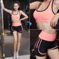 Bộ thể thao nữ siêu hot, Bộ tập gym nữ thời trang giá rẻ , Quần áo tập thể thể thao nữ mới nhất 2018