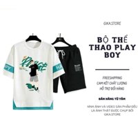 Bộ thể thao playboy cực chất , mặc thoáng mát thấm hút mồ hôi vực tốt