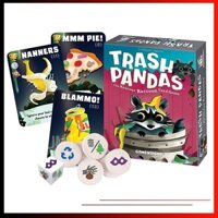 Bộ Thẻ Trò Chơi Trash Pandas The Raucous Raccoon Vui Nhộn