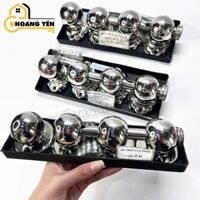 Bộ Then Ngang Trùy Cửa Inox Chống Phá, Bộ Chốt Khoá Cửa Inox Quả Cầu Phi 45mm, 50mm, 55mm, Khóa Đấm Chùy Cài Cửa