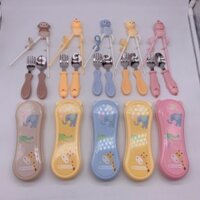 Bộ Thìa+ Dĩa+ Đũa Goryeo Baby Hàn Quốc Cao Cấp