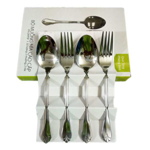 Bộ thìa dĩa inox cao cấp Sharp
