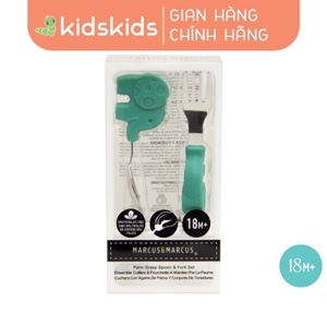 Bộ thìa nĩa ăn dặm Palm Grasp Marcus & Marcus