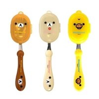 Bộ thìa thoải mái Rilakkuma 3 chiếc, nâu, hồng. vàng