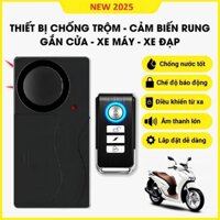 Bộ Thiết Bị Báo Động Chống Trộm Tìm Xe Không Dây Cho Xe Máy Xe Đạp Xe Điện Kèm Remote Bật TắtTừ Xa Thông Minh