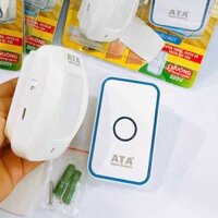 Bộ thiết bị báo khách báo trộm cảm ứng không dây ATA AT-336 (chuông nhạc báo khách, còi hú báo động)(cảm ứng người phát hiện báo về chuông 20-50m xuyên tường)(mắt quét dùng pin, chuông cắm điện)