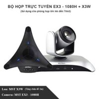 Bộ Thiết Bị Họp Hội Nghị Trực Tuyến MST EX3-1080H + X3W