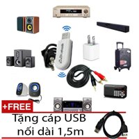 Bộ thiết bị tạo bluetooth đa năng cho dàn âm thanh loa amply + Tặng 1 cáp USB nối dài